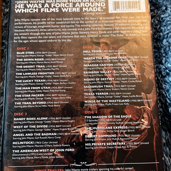 John Wayne picture and DVD - Picture 8 of 8